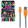 Maycom - Mayoristas en computación - CABLE USB A/MICRO B 0.5 MTS COLORES MANH