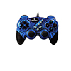 Maycom - Mayoristas en computación - CONTROL PAR AJUEGOS RUMBLEPAD AZUL GENER
