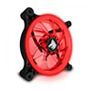 Maycom - Mayoristas en computación - VENT LED FAN AURORA 12 CM ROJO EAW