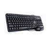 Maycom - Mayoristas en computación - KIT TECLADO Y MOUSE USB KM106  NEGRO VOR