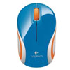Maycom - Mayoristas en computación - MINI MOUSE INALAM AZUL/BLA M187 LOGITECH