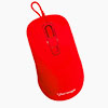 Maycom - Mayoristas en computación - MOUSE USB MO102 ROJO VORAGO