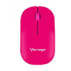 Maycom - Mayoristas en computación - MOUSE INALAMBRICO MO205 ROSA VORAGO